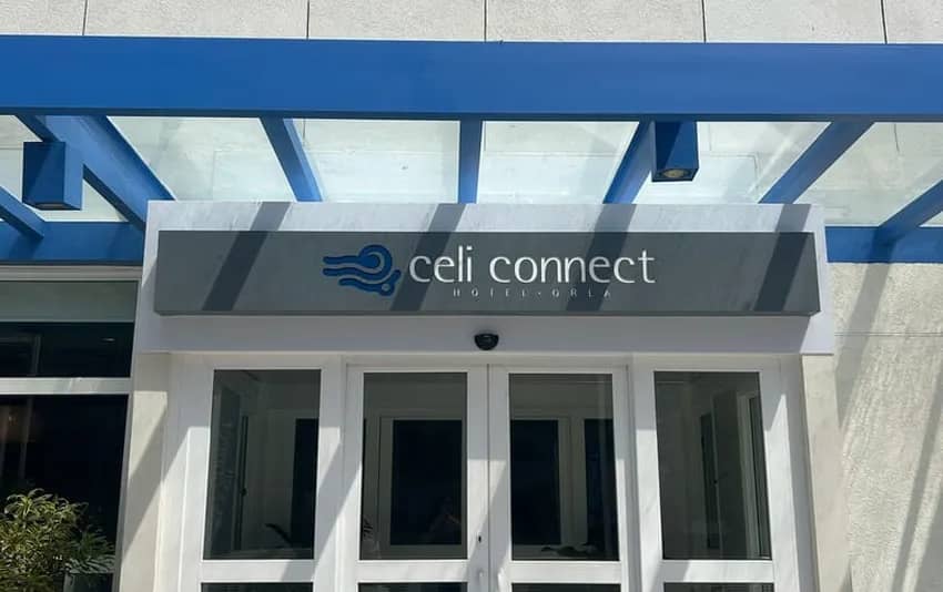 Foto da entrada no Celi Connect