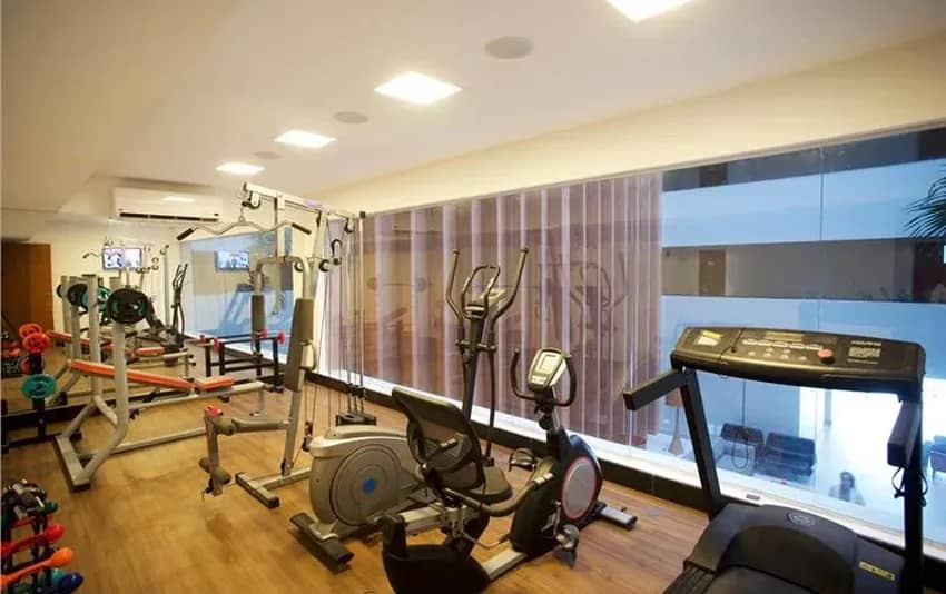 Foto da academia no Marano Hotel
