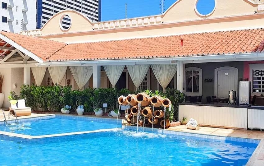 Foto da piscina no Villa Mayor