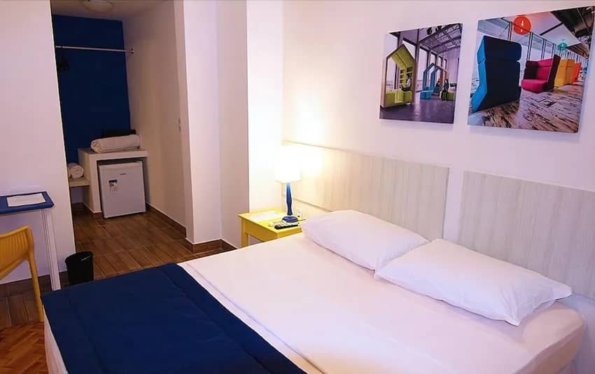 Foto do quarto no Villa Smart