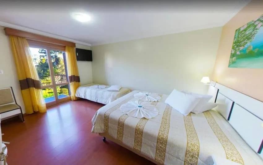 Foto do quarto no Zermatt Hotel