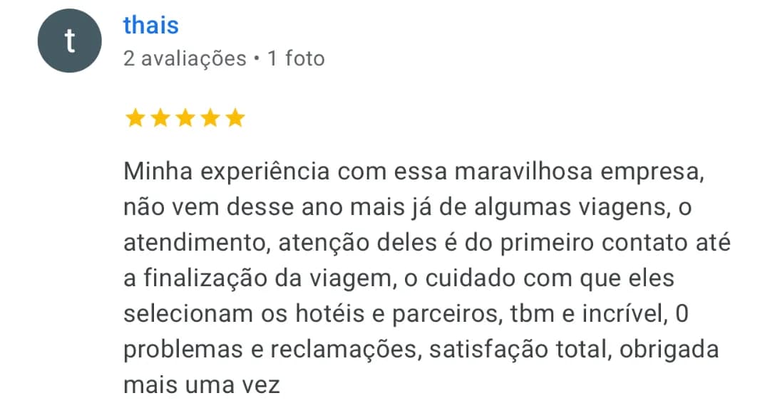Depoimento de cliente Central Tour 2