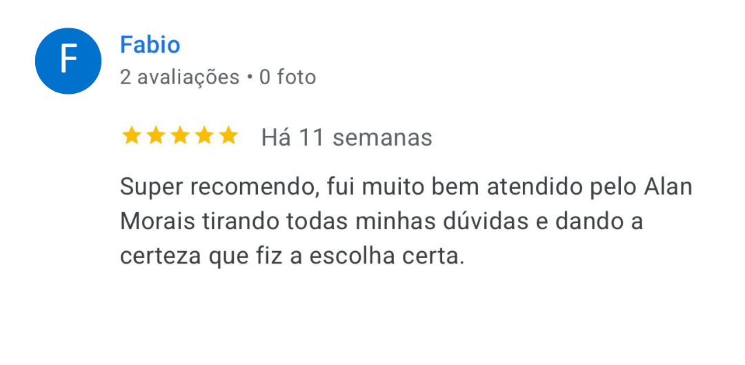Depoimento 1 de Alan Morais
