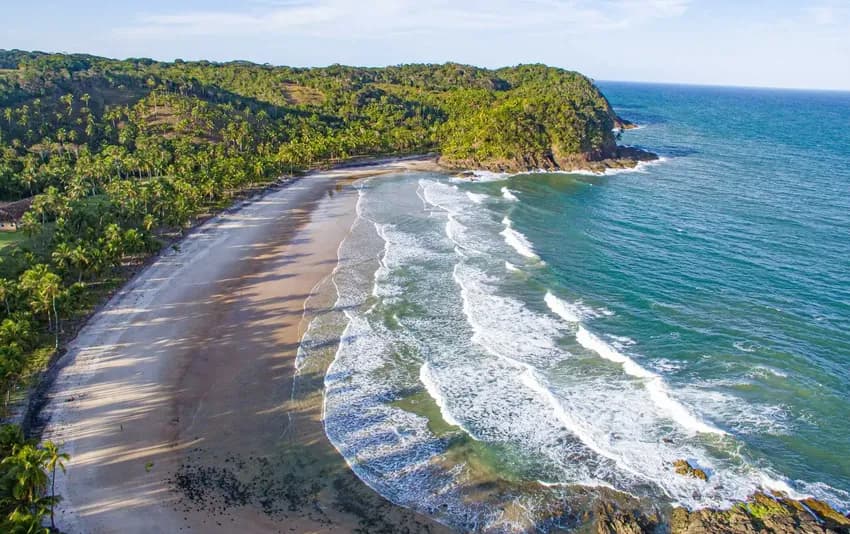 Foto da praia de itacaré no Itacaré - BA