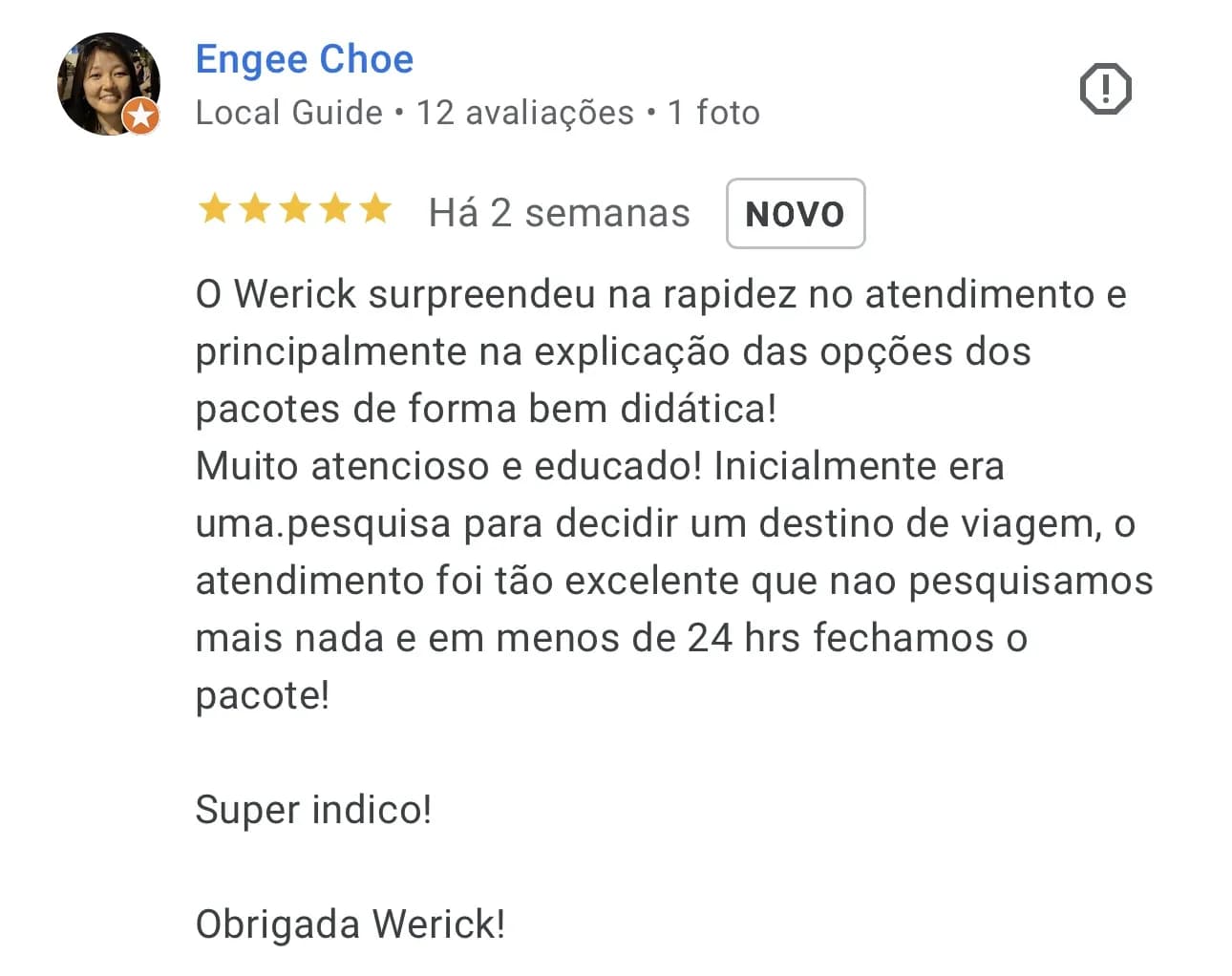 Depoimento 11 de Werick Silva