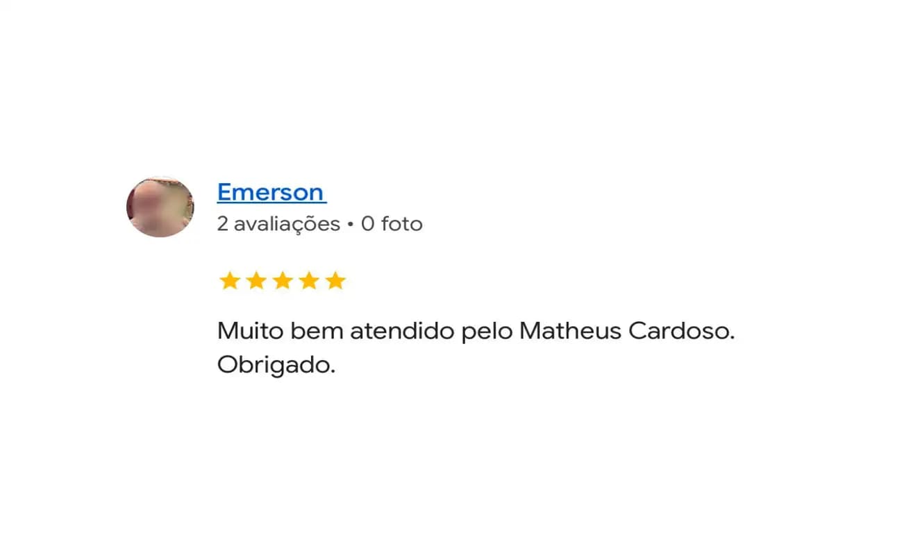 Depoimento 1 de Matheus Cardoso