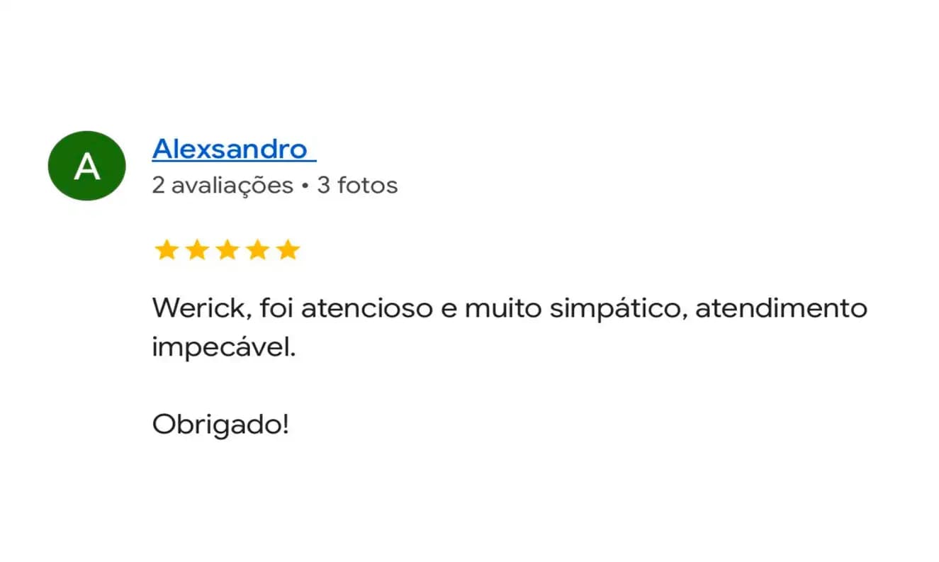 Depoimento 2 de Werick Silva