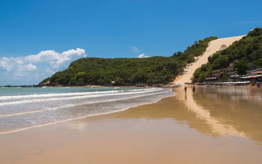 Foto do morro do careca no Natal - RN