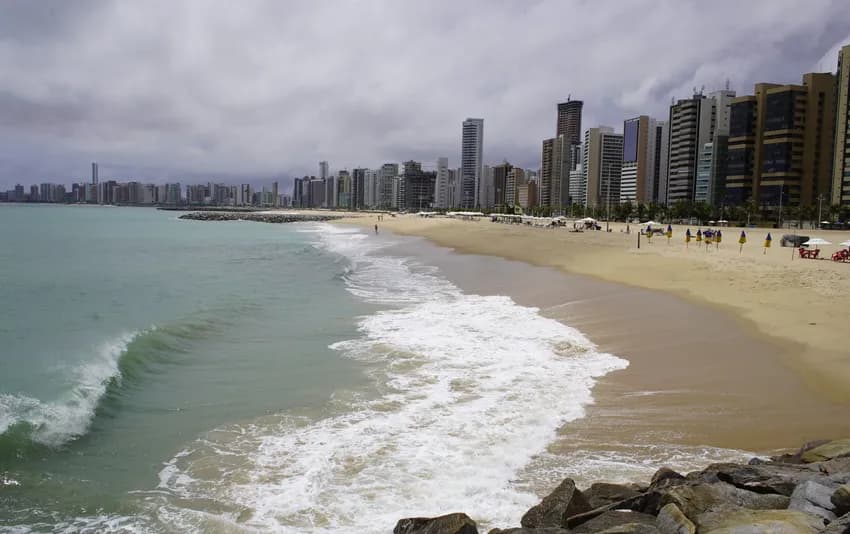 Foto da praia de fortaleza no Fortaleza - CE