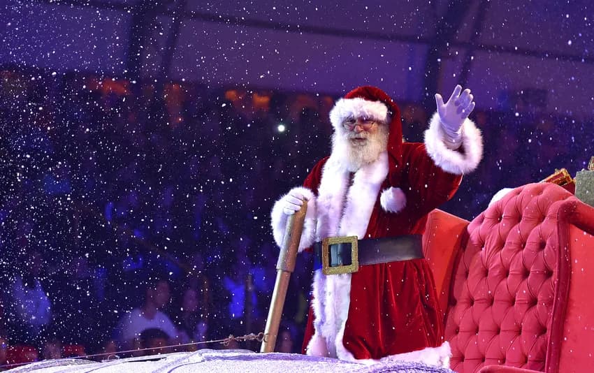 Papai Noel no Natal Luz em Gramado no Natal Luz - Gramado | Saída Rio de Janeiro